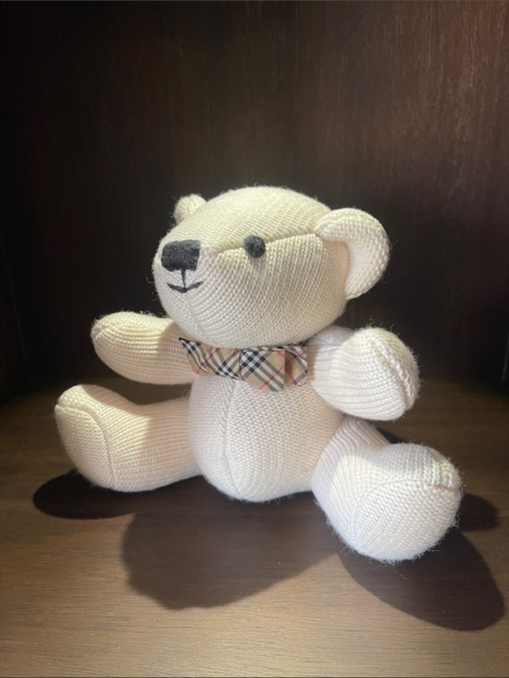 Burberry Thomas Bear Baby Rattle